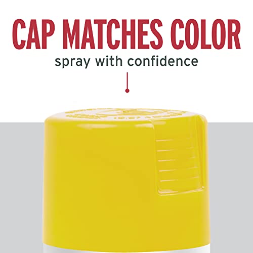 Image of Rust-Oleum 365144 Stops Rust Spray Paint, 12 oz, Satin Citrus Yellow