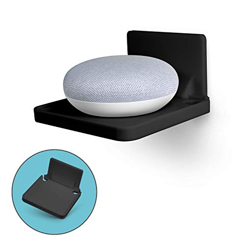Drill Free Wall Mount Shelf for Security Cameras, Baby Monitors, Speakers & More