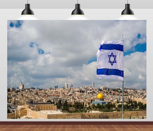 Fondo Fotográfico Ciudad de Jerusalén 210x150 cm miniatura 2