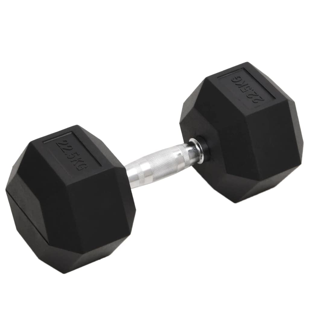 Krótkie hantle 22,5 kg, żeliwo o antypoślizgowym, ergonomicznym wzornictwie do wszechstronnego treningu siłowego, budowy mięśni i domu, odpowiednie do rehabilitacji, studia fitness
