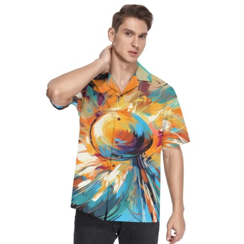 Chemise Hawaïenne Homme Funky Casual à boutons pour un look vacances