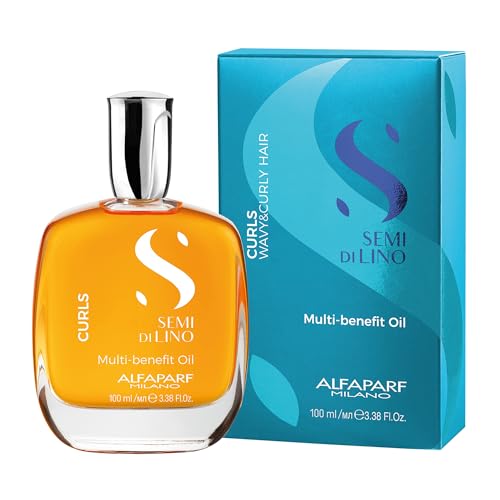 Alfaparf-Milano-Semi-Di-Lino-Curls-Multi-Benefit-Hair-Oil-Curl-Definer-Humidity-Shield-Hair-Strengthening-Oil-for-Curly-Hair-Redefines-Hair-Shine-Healthy-Vegan-Hair-Care-338-oz