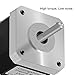 Usongshine Nema 17 Stepper Motor 42 Motor 1.5A (17HS4401) High Torque 42N.cm (60oz.in) 42BYGH 1.8 Degree 38MM 4-Lead with 1m Cable and Connector for DIY CNC 3D Printer