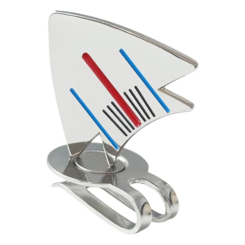 ゴルフ ハット クリップ | 飛行機デザイン 亜鉛合金 アクセサリー 3ライン ボールサイトマーク付き - トラベルバッグ ハットクリップ | ゴルファーのための 練習 トレーニング コース ゲーム バックヤード スポーツ レクリエーション 競技 エンター