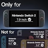 JETech Cienkie Dokowalne Etui dla Nintendo Switch 2, Jasny Fiolet