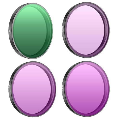 UKATOF For DJI OSMO Action 6ptB^CPL ND 64~[tB^gݍ킹Zbg (CPL+ND 8+ND 16+ND 32)