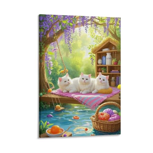 Poster Ragdoll toile moderne pour embellir un mur vide de bureau