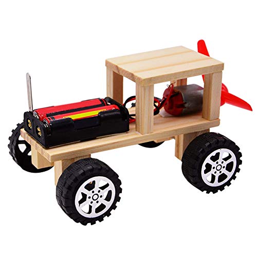 Juguete de Ayuda para enseñanza de Ciencias para niños, Kits de Pensamiento para el Desarrollo Ciencia Juguete de ensamblaje electrónico Juguete Modelo de Coche