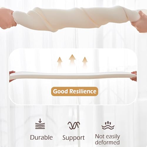 Rembourrage mousse blanche HighDe 15cm pour chaises et bancs confortables