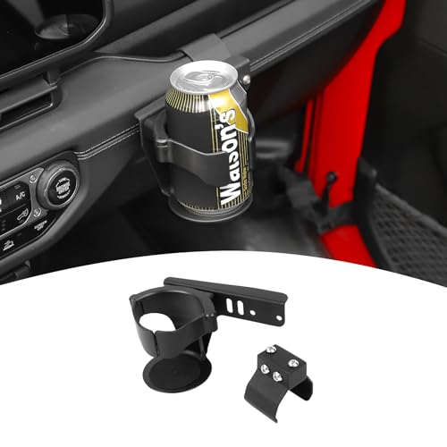 Portavasos para Jeep Wrangler JL 2024+ Negro