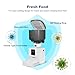 Automatic Cat Feeder, 4L Cat Food Dispenser with 10s Voice Recorder, Pet Feeder up to 8 Meals per Day, Timed Dog Feeder with Dry Food Sealed Ring (White, 4L-Basic)