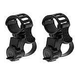 2Pcs Mountain Bicycle Bike Mount Holder Bracket Clip Clamp for Flashlight Torch LED Light