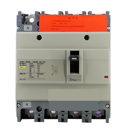 Disjoncteur boîtier moulé NSC250S 4P 250A 18kA protection distribution énergie triphasée