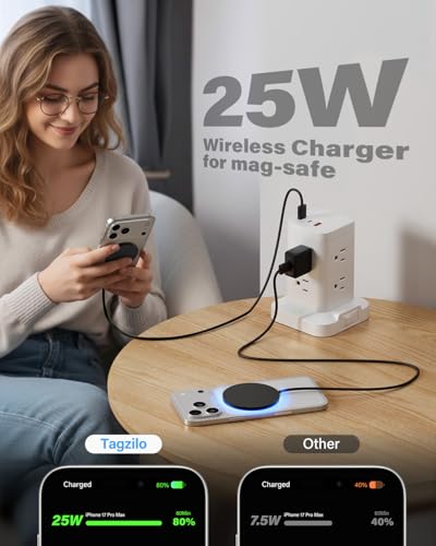  2Pack Magnetic Wireless Charger 25W Fast Charger for iPhone - image 2