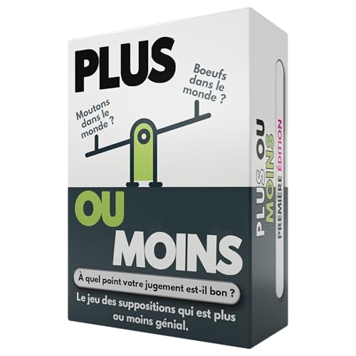 More or Less: Plus ou Moins | Version Française | Jeux de...