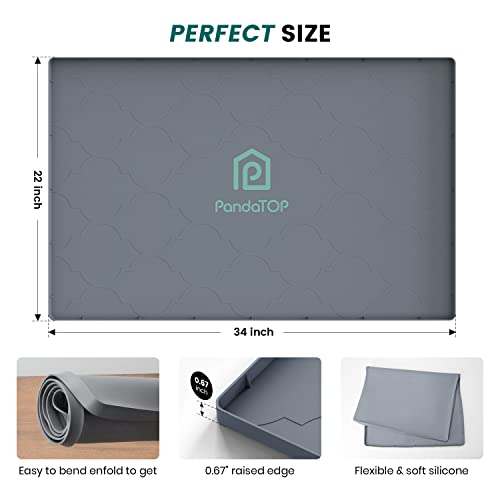 image for PandaTOP Under Sink Mat, 34