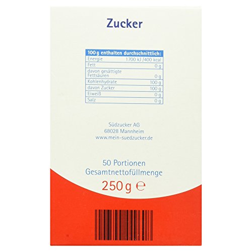 Südzucker Zuckersticks, 50 Sticks, 250g