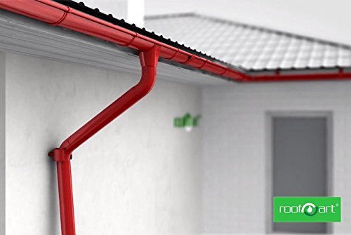 Roofart Stirnbretthalter Verzinkt – Für 7-teilige Dachrinnen (280 Mm), Einfache Montage