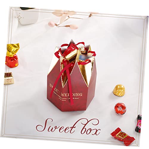 Nusitou 20Pcs Chocolate Candy Box Gift Candy Boxes Bridal Shower Party Favor Boxes Anniversary Favor Gift Box Wedding Table Centerpiece Paper Candy Box Chocolate Boxes Gift Container Box #TOP7