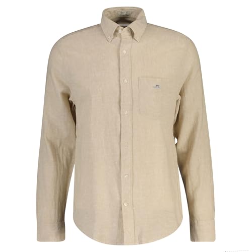 Chemise Gant homme coton lin : fini la chaleur restez élégant