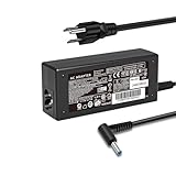 65W 45W Laptop Charger Fit for HP Pavilion x360 14 15 17 Envy 13 15 X360 ProBook Stream Notebook 14 15 Series 710412-001 741727-001 L25296-003/002 Blue tip AC Adapter Power Cord 4.5x3.0mm
