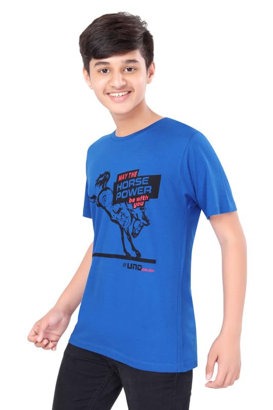 Image of UNOseven Boys Cotton T-Shirt - Pack of 2