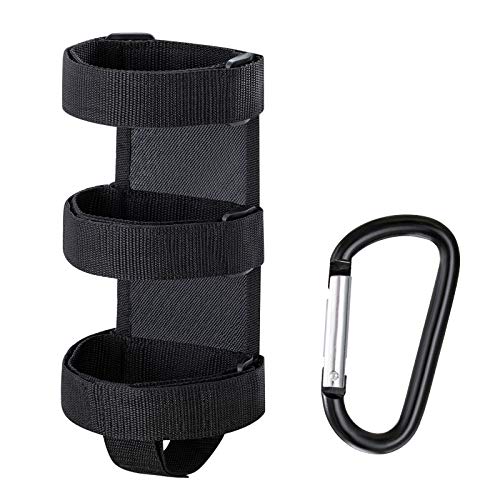 Fire Extinguisher Holder Adjustable Roll Bar Fire Extinguisher Mount Holder (with gift 1 Carabiner)