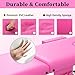 civama Massage Table Massage Bed Portable, 26 LBs Light Weight Foldable Tattoo Facial Care Spa Lash Bed Aluminum Frame with Accessories Carrying Bag, Pink