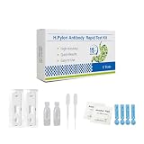 H Pylori Test Kit, 2 PCS H Pylori Self Test for Home Use, 99.9% High Accuracy, Easy to Use, Fast Results in 10-15 Minutes
