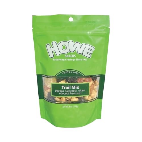 Howe Snacks Trail Mix, Trail Mixes 9 oz Bag
