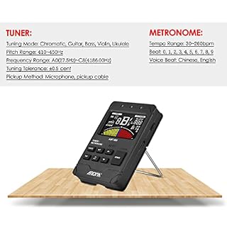 Métronomes,ERYUE AMT-600 Accordeur et métronome et générateur de tonalité 3 en 1 Accordeur de guitare LCD couleur rechargeable de 2,5 pouces Mini métronome numérique Métronome électronique avec câble - Les Beatles, Paul McCartney, John Lennon, RIngo Starr, George Harrison Métronomes,ERYUE AMT-600 Accordeur et métronome et générateur de tonalité 3 en 1 Accordeur de guitare LCD couleur rechargeable de 2,5 pouces Mini métronome numérique Métronome électronique avec câble – Image 7