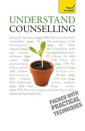 Understand Counselling: Teach Yourself 4th Edition book cover