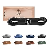 Brandery Schnürsenkel (75 cm, Schwarz)