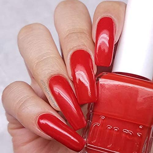 Miniatura 5 de duri Esmalte de uñas, 782 Hear Me Roar, Striking Red, cobertura completa, acabado brillante, cosméticos de 0.45 onzas líquidas