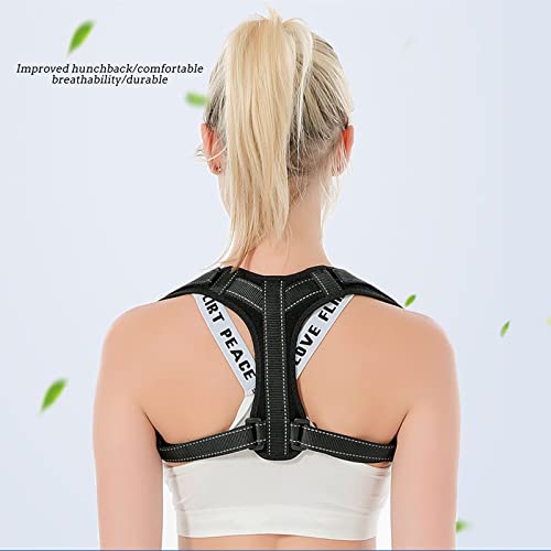 Orthèse de correction de posture invisible et légère pour le dos, couleur noir - 5