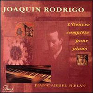 Rodrigo Complete Works for Piano [Audio CD]