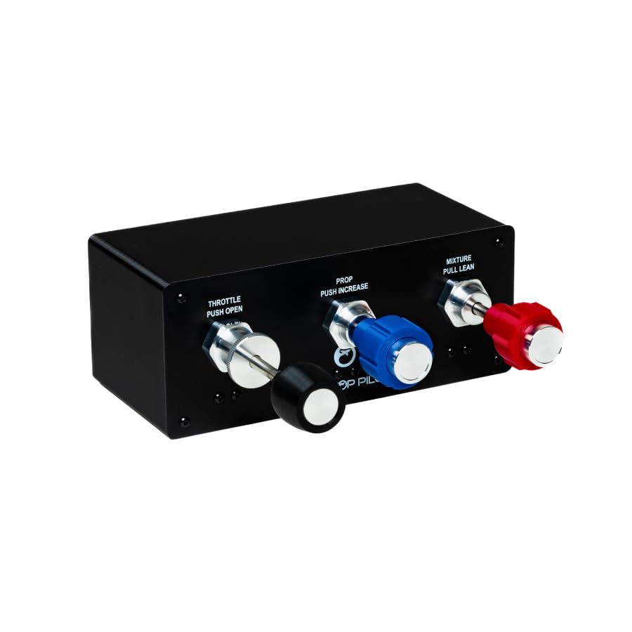 Desktop Pilot - TPM Throttle Box – Upgraded V2 for Flight Simulators