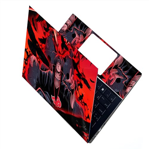 Image of Full Laptop Skin Stickers HD Quality Sticker for Laptops Upto 15.6 inch (Dustproof|Waterproof|Scratchproof|Reusable) - BE Itachi Kingdom FL