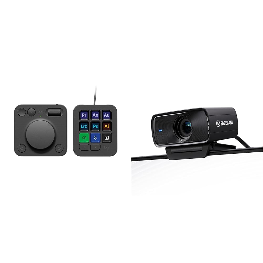 Logitech MX Creative Console, & Elgato Facecam MK.2 – kamera internetowa premium