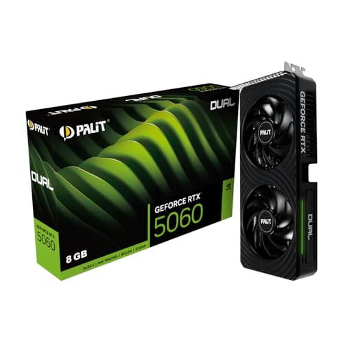 Mapa+Gráfico+Palit+GeForce+RTX+5060+Dual