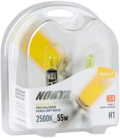 Nokya H1 Hyper Yellow Halogen Light Bulb (NOK7617) (NK-Y-H1)
