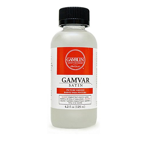 Gamblin Gamvar Pict Varnish Satin Clear 4.2oz