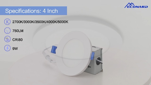 Watch LED Recessed Lights with Night Light on Amazon Live