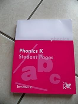Paperback Phonics K Student Pages Semester 2 Book
