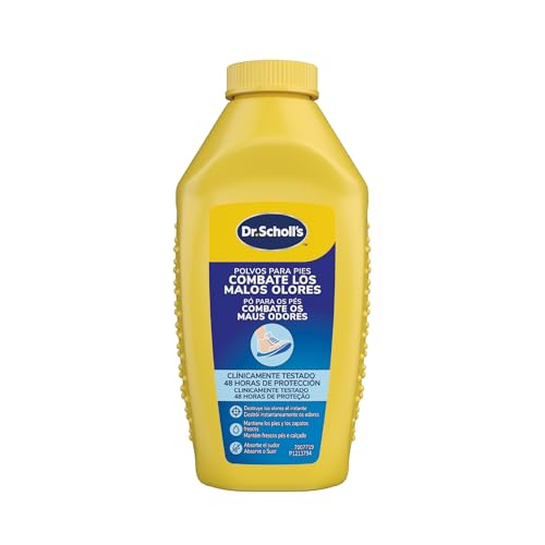 Dr. Scholl's Odor-X Ultra Antiolores, 6.25 oz - Fórmula sin talco que elimina los olores al instante, absorbe el sudor, protección garantizada contra el mal olor durante todo el día