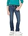 Produktbild Amazon Essentials Mädchen Schmal geschnittene Bootcut-Jeans aus Stretch, Mittlere Waschung, 9 Jahre Große Größen
