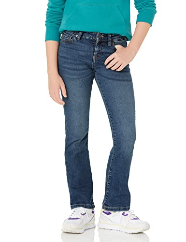 Image of Amazon Essentials Girls' Slim Boot-Cut Stretch Jeans