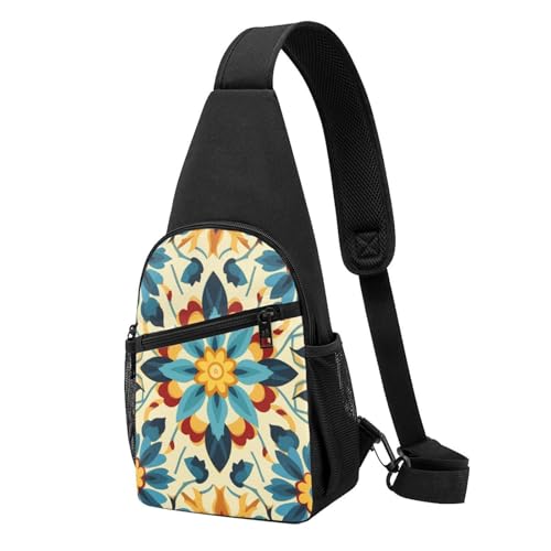 Sac à bandoulière coloré pour voyage et randonnée urbaine