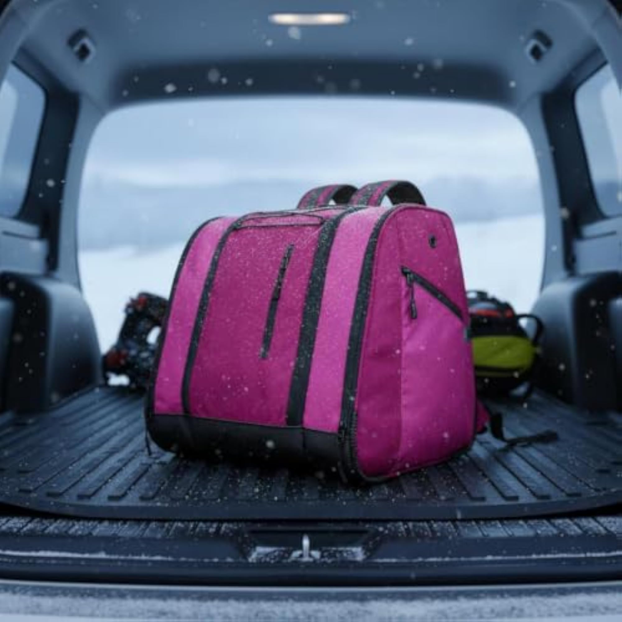 Ski Boot Bag Large Capacity Backpack, Black