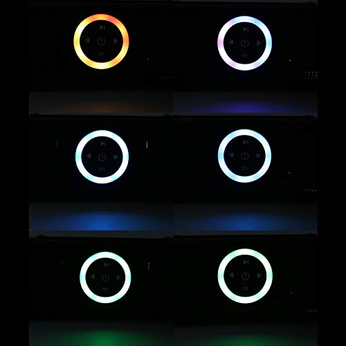 Alto-falante Subwoofer Soundbar BT HIFI Com Luzes RGB Home Theater 4x5W